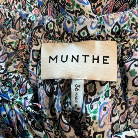 MUNTHE Silk Blend Joyace Dress - Picture 9 of 9